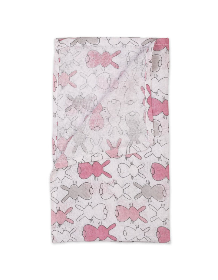 Muslin Sheets Pack of 3 Bambies Bunny at Zubaidas Best Online Baby Store in Pakistan