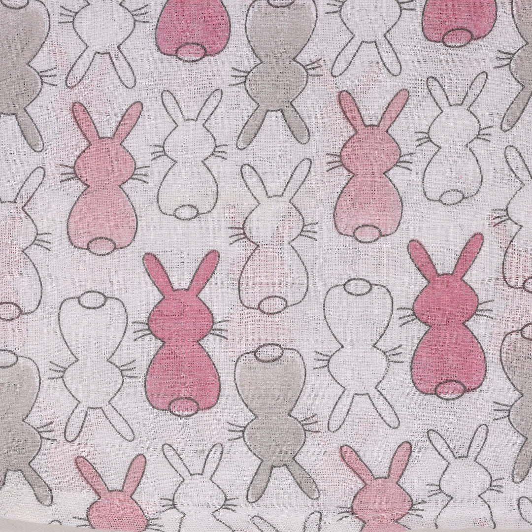 Muslin Sheets Pack of 3 Bambies Bunny at Zubaidas Best Online Baby Shop in Pakistan