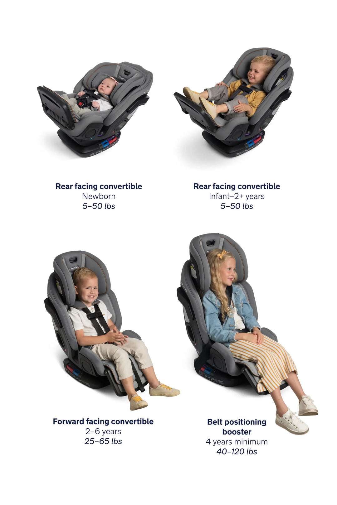 Nuna Exec All-In-One Multi-Stages Car Seat Curated Collection CS09305CRD at Zubaidas No. 1  Baby and Kids Store in Pakistan