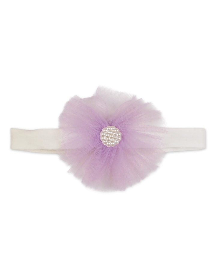 Newborn Baby Girls Gift Sets Bambies 4 Pieces Lilac and White at Zubaidas Online Pakistan