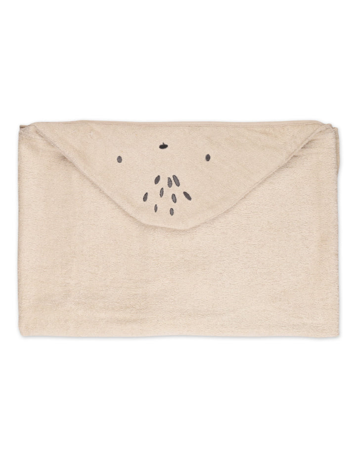 Newborn Bath Towel Hooded Bambies Beige at Zubaidas Online Pakistan
