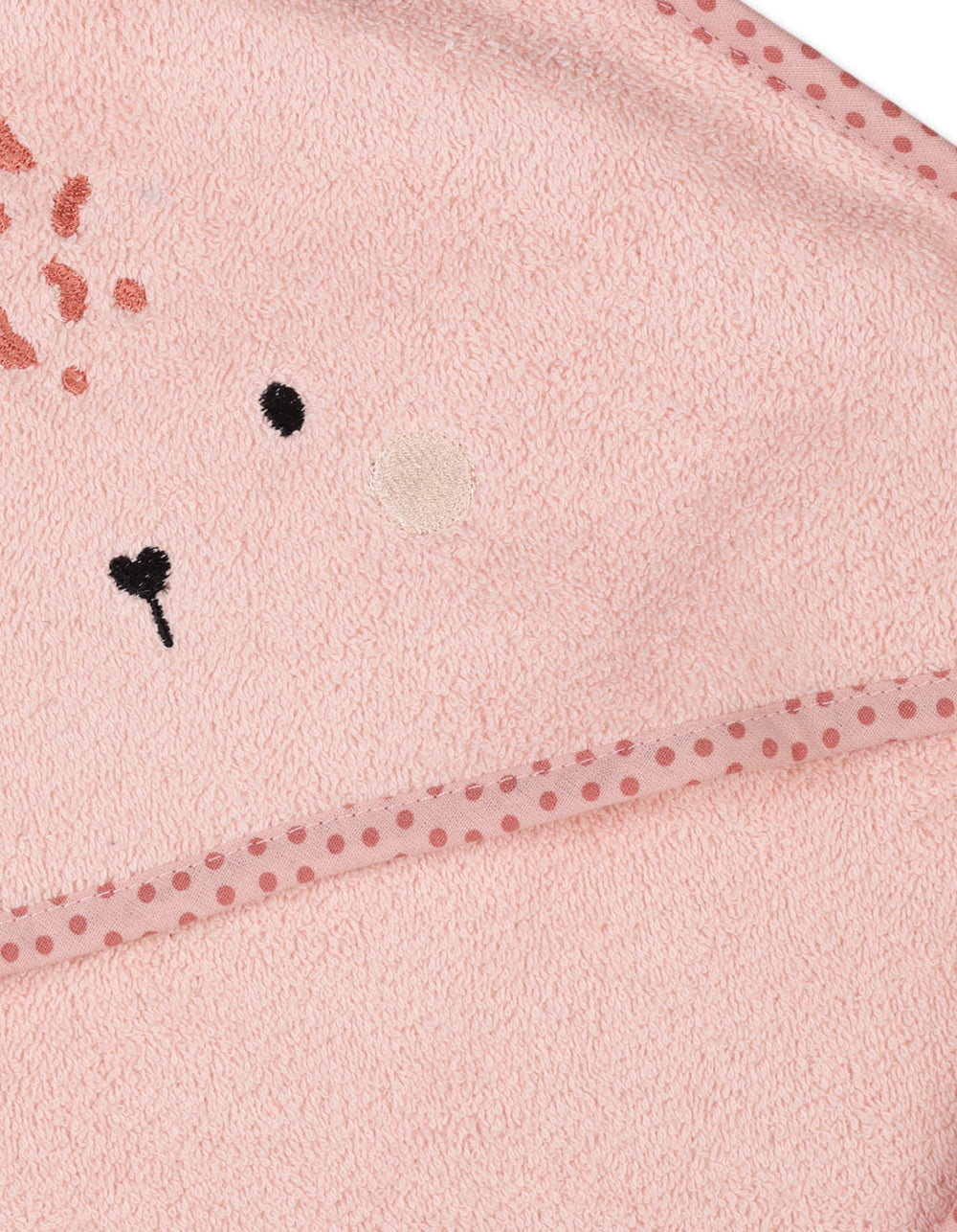 Newborn Bath Towel Hooded Bambies Pink at Zubaidas Online Pakistan