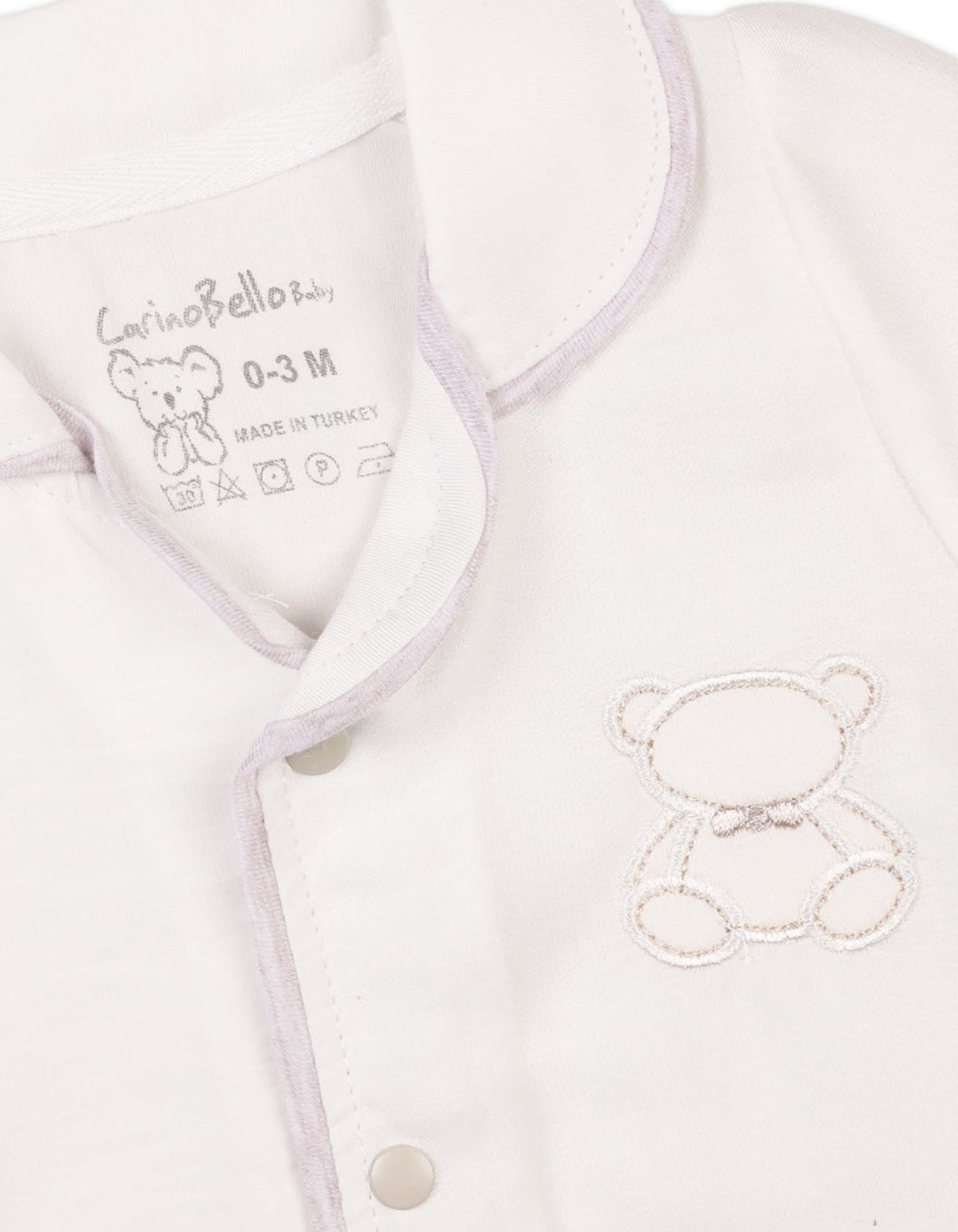 Newborn Boys Summer Suit Beige Premium Turkish Collection at Zubaidas Online Pakistan