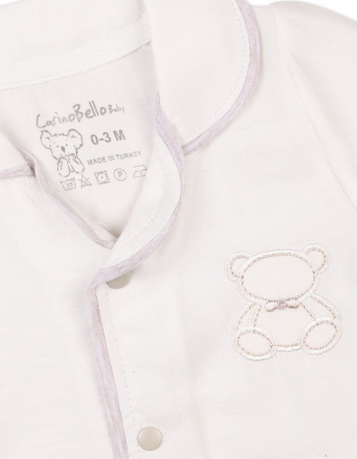 Newborn Boys Summer Suit Beige Premium Turkish Collection at Zubaidas Online Pakistan