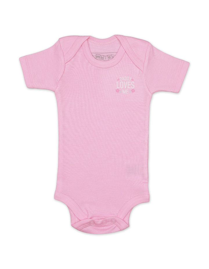 Newborn Girls Body Suits Pack of 3 Bambies Floral at Zubaidas Official Pakistan