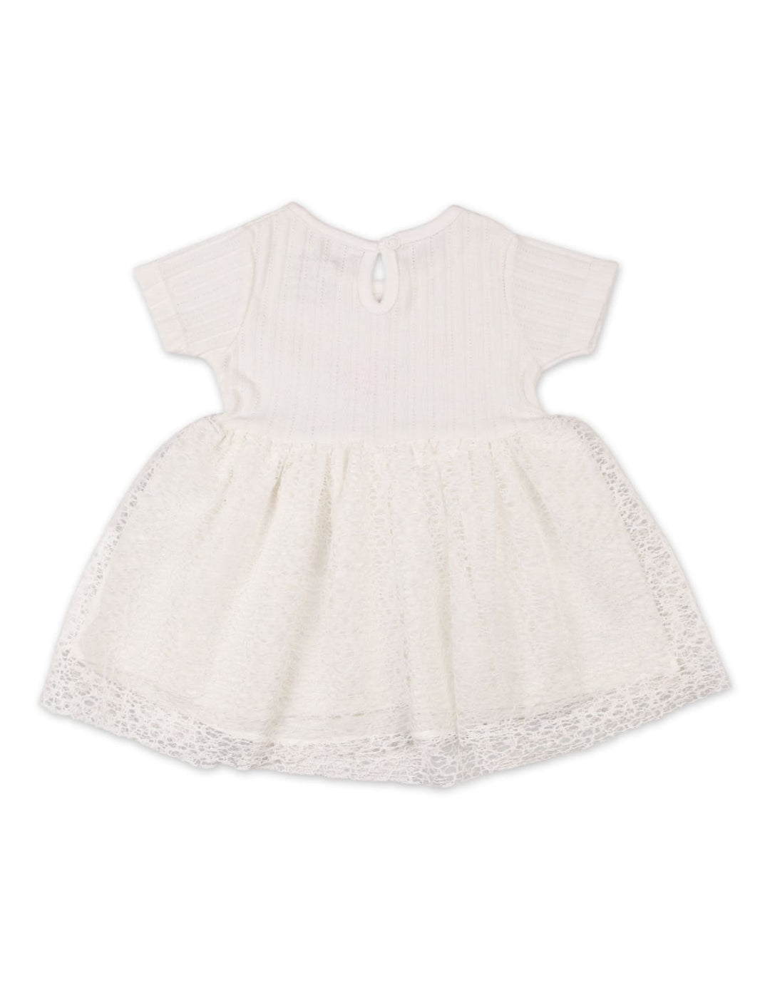 Newborn Girls Summer Dress White Premium Turkish Collection at Zubaidas Online Pakistan