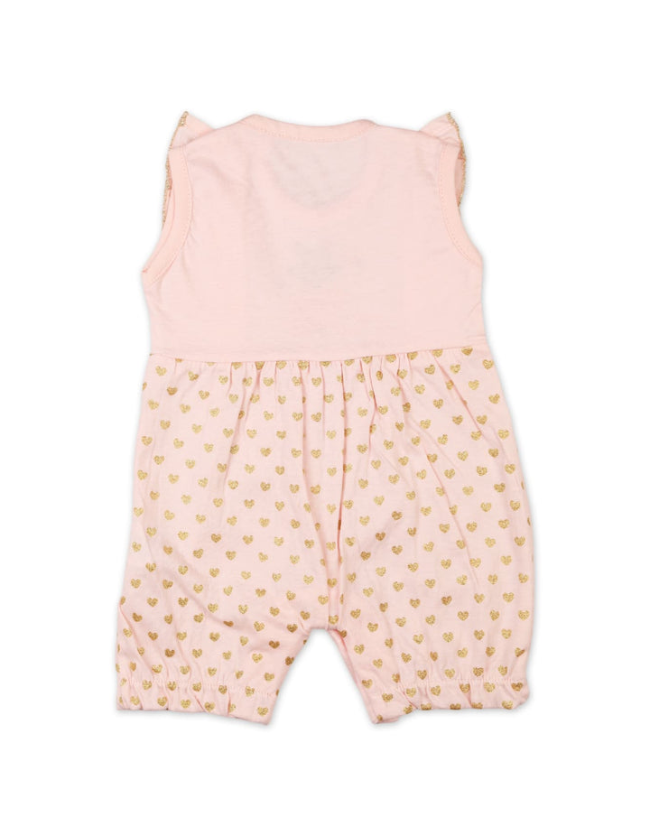 Baby Girls Summer Romper Peach Premium Turkish Collection at Zubaidas Online Pakistan