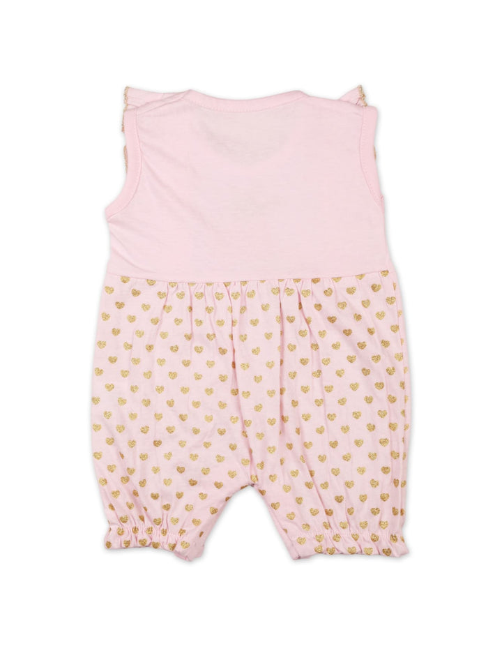 Newborn Girls Summer Romper Pink Premium Turkish Collection at Zubaidas Online Pakistan