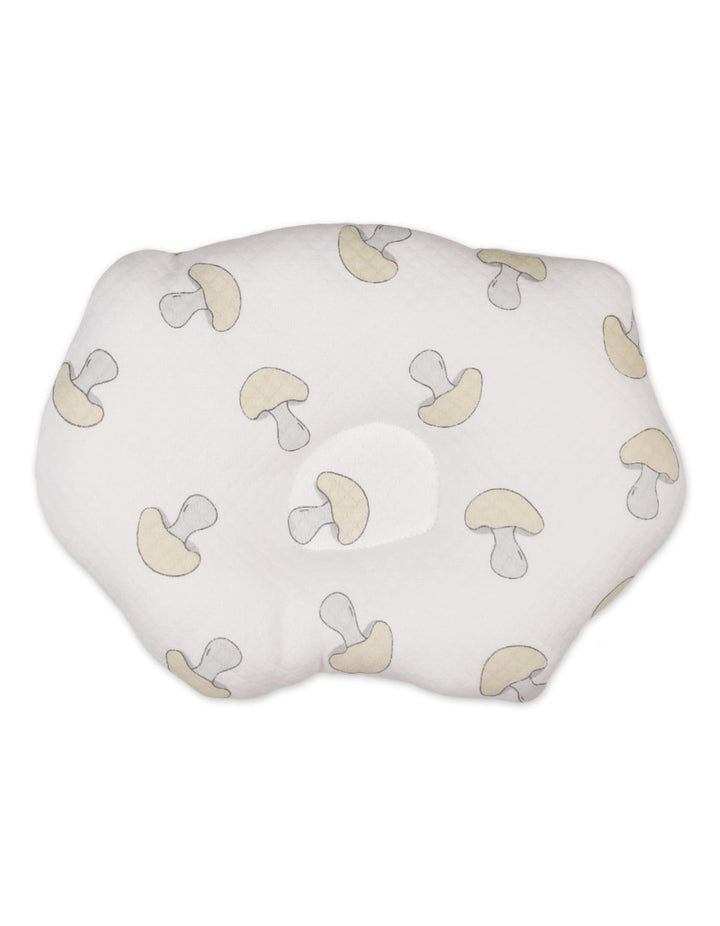 Newborn Head Shaping Pillow Beige White at Zubaidas