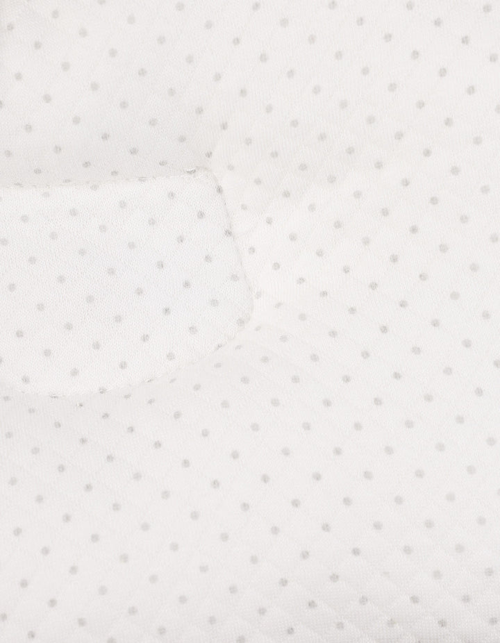 Newborn Head Shaping Pillow Dots White at Zubaidas Official Pakistan