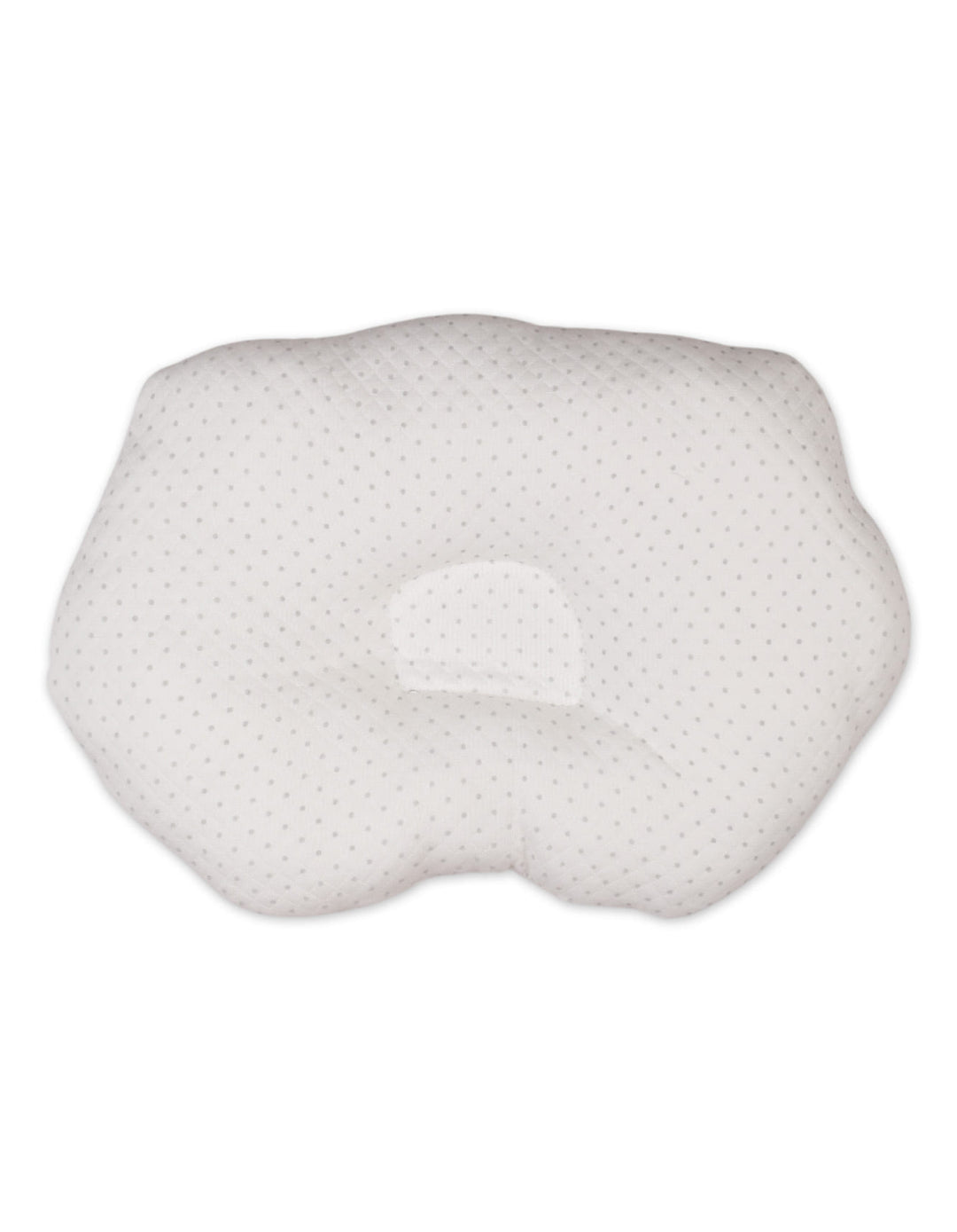 Newborn Head Shaping Pillow Dots White at Zubaidas