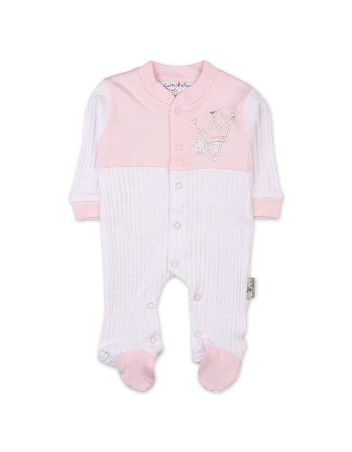 Newborn Romper With Cap Peach Premium Turkish Collection at Zubaidas Online Pakistan
