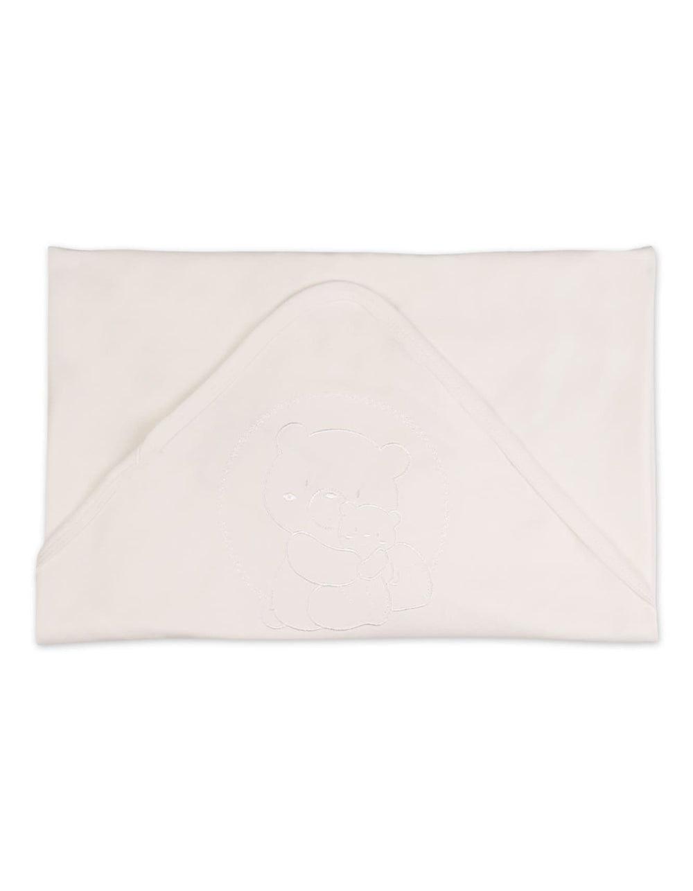 Newborn Wrapping Sheet Bear Off White Premium Turkish Collection at Zubaidas Official Pakistan