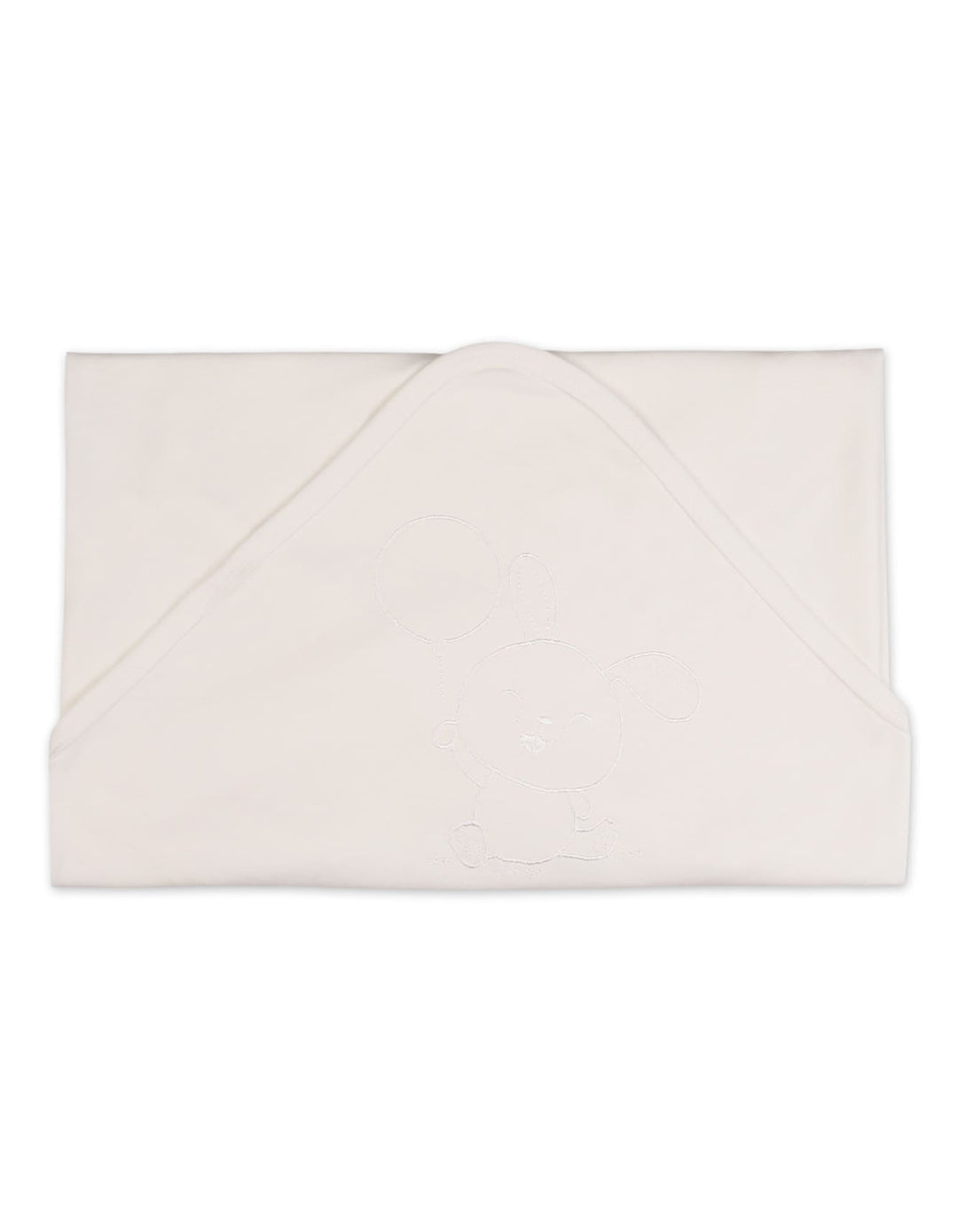 Newborn Wrapping Sheet Rabbit Off White Premium Turkish Collection at Zubaidas Official Pakistan