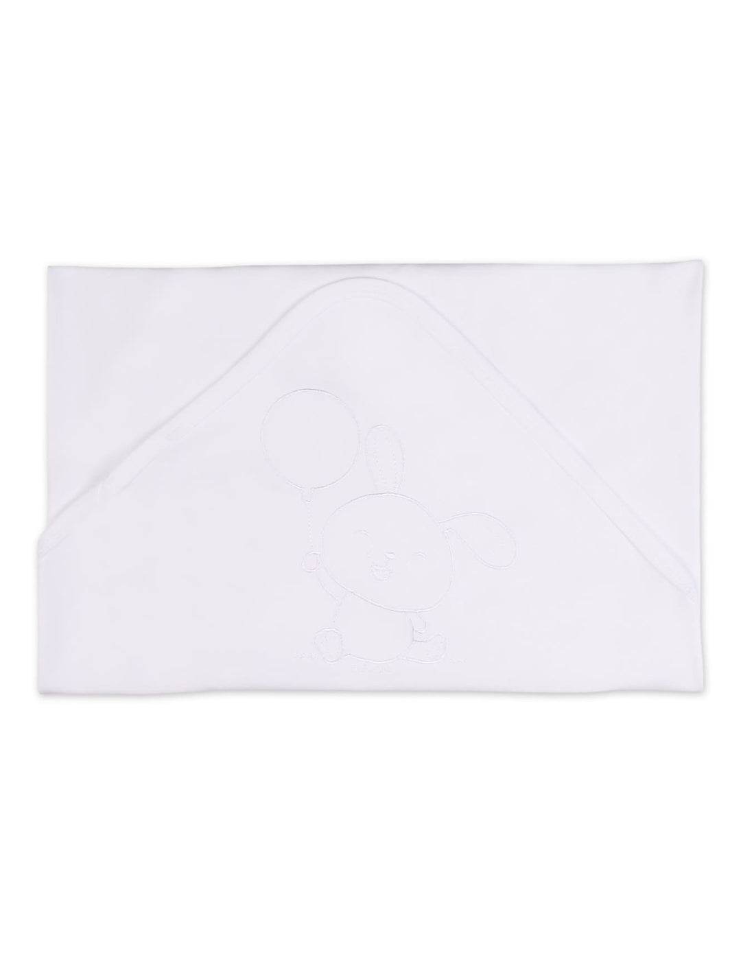 Newborn Wrapping Sheet Rabbit White Premium Turkish Collection at Zubaidas Official Pakistan
