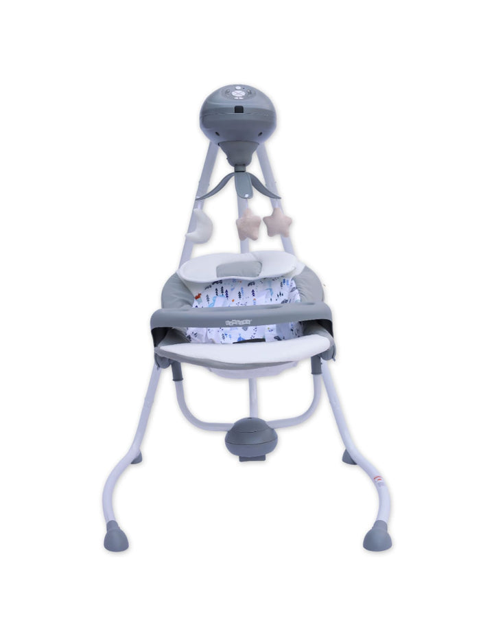 Newborn Baby Electric Swings Bambies Grey BM-SW-006 at Zubaidas Official Pakistan