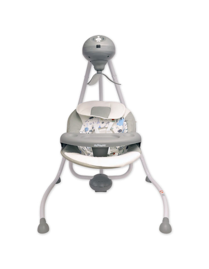 Newborn Baby Electric Swings Bambies Grey BM-SW-006 at Zubaidas Official Pakistan