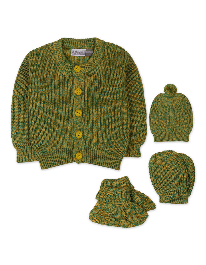 Newborn Baby Winter Gift Sets Bambies Green at Zubaidas