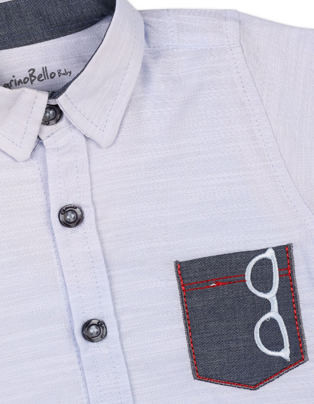 Infant Boys Summer Suit Blue Striped Premium Turkish Collection at Zubaidas Official Pakistan