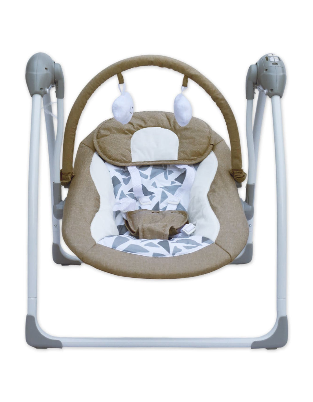 Newborn Electric Foldable Swings Bambies Beige BM-SW-005 at Zubaidas