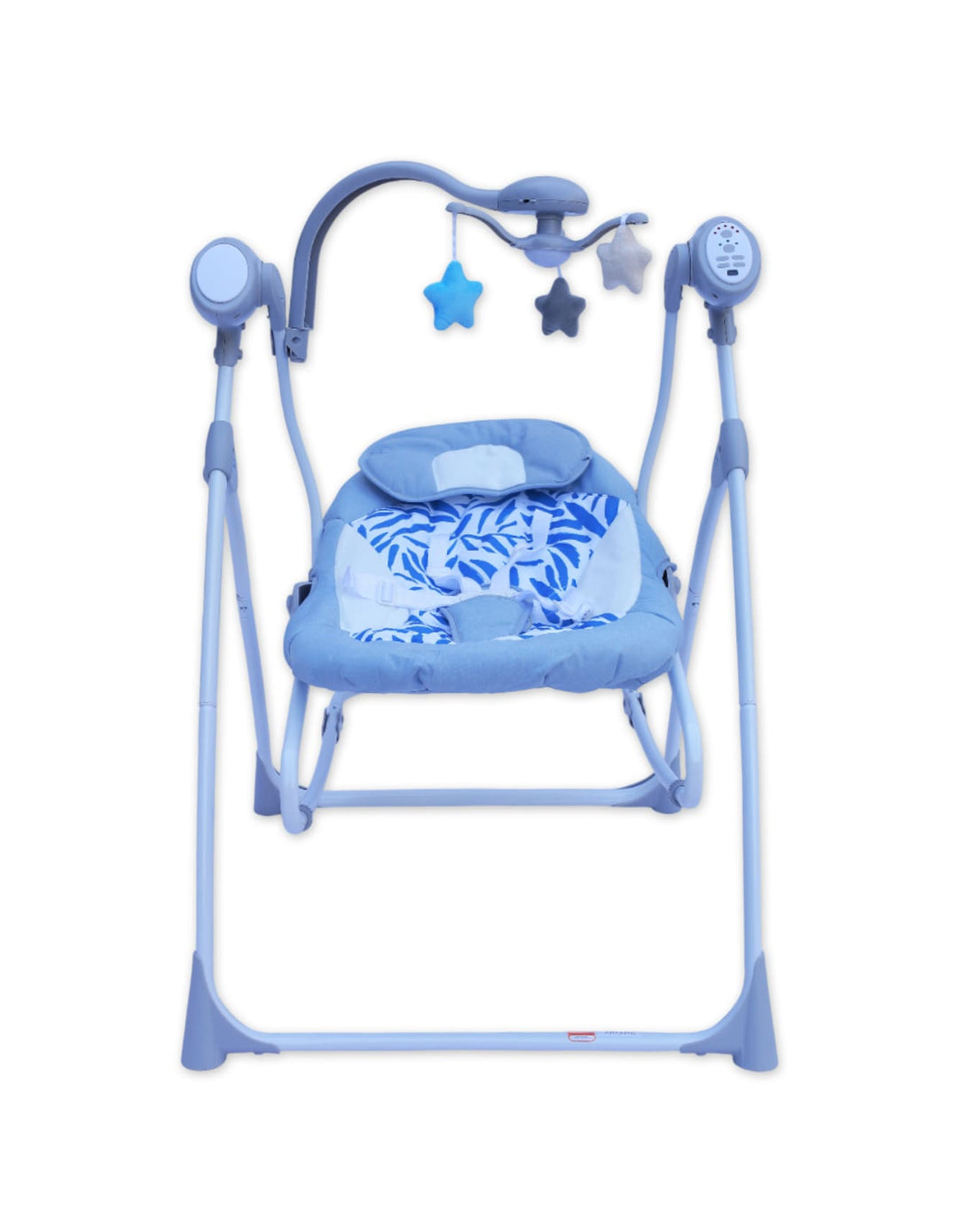 Newborn Foladable Electric Swing and Rocker Bambies Blue BM-SW-007 at Zubaidas Official Online Baby Store Pakistan 