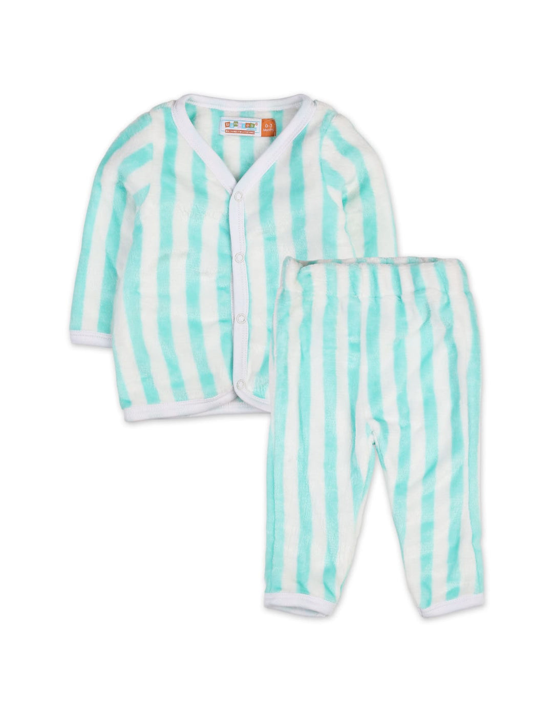 Night Suit Bambies® Striped Green at Zubaidas® - Pakistan’s No. 1 and the most trusted baby and kids store for over 50 years. Shop Online. Nationwide Delivery. Best Prices.
