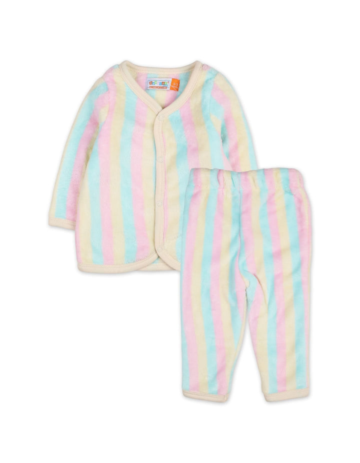 Night Suit Bambies® Striped Multi at Zubaidas® - Pakistan’s No. 1 and the most trusted baby and kids store for over 50 years. Shop Online. Nationwide Delivery. Best Prices.