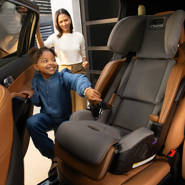 Nuna LUMN Harness To Booster Car Seat Caviar CS15400CVR at Zubaidas The Most Trusted Baby Store in Pakistan