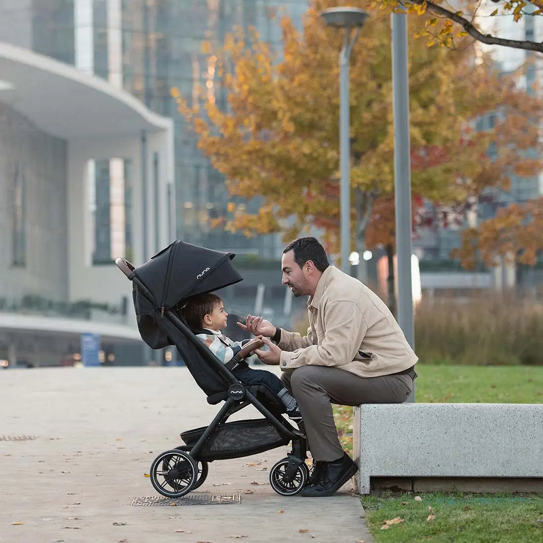 Nuna TRVL LX Stroller Caviar ST18110CVRAU at Zubaidas The Biggest Baby and Kids store in Pakistan for over 50 Years