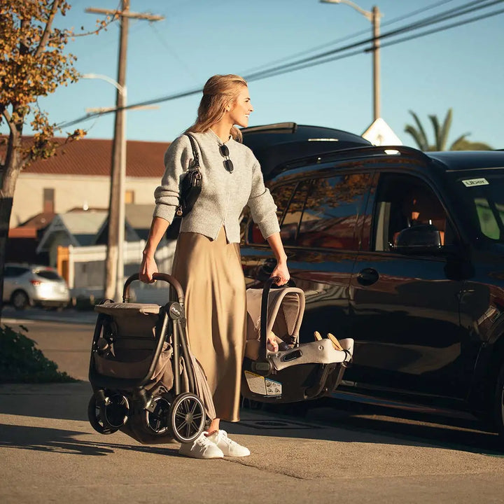 Nuna travel system TRVL LX Stroller with Pipa urbn Car Seat Caviar TS18115600CVR at Zubaidas Graco Baby Store in Pakistan