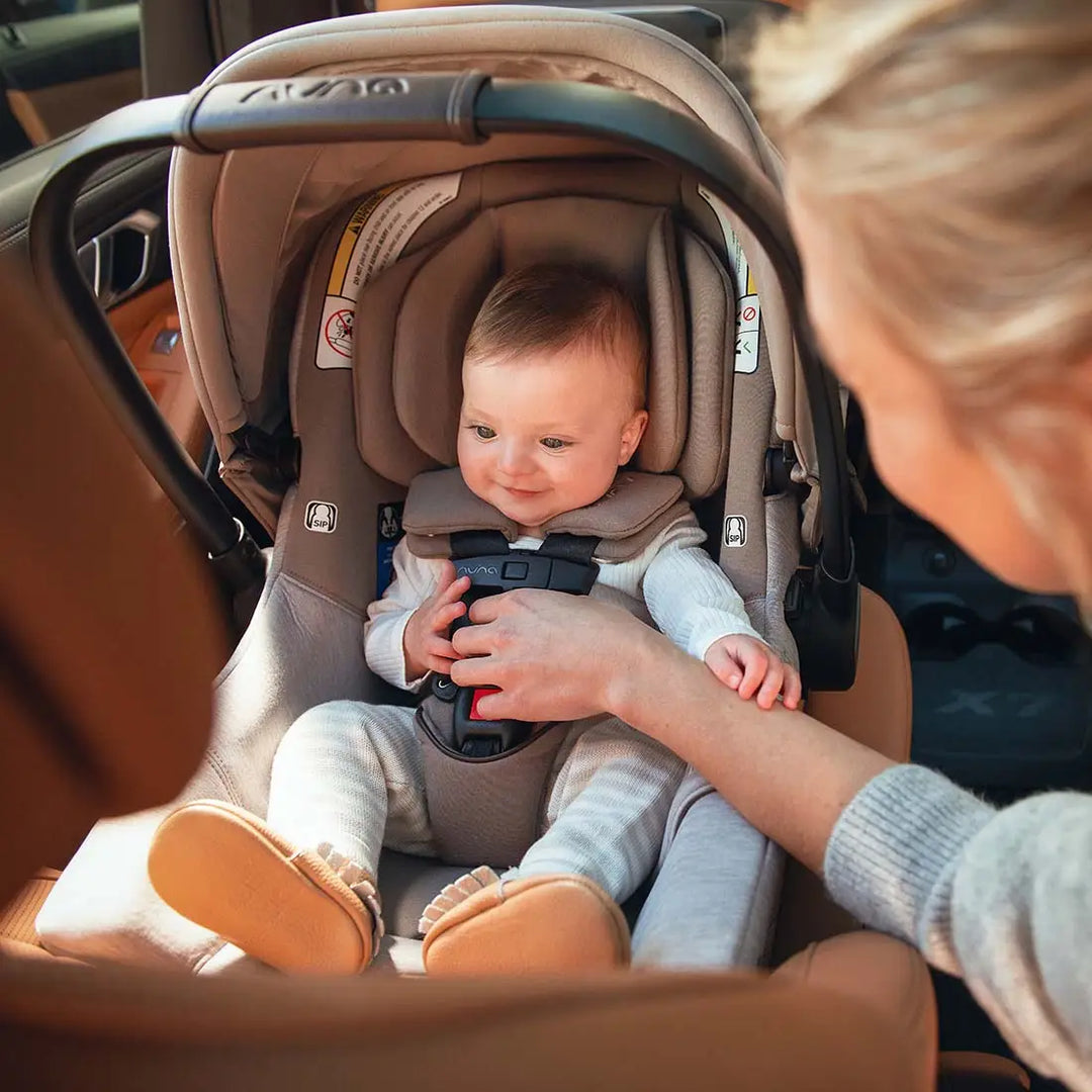 Nuna travel system TRVL LX Stroller with Pipa urbn Car Seat Caviar TS18115600CVR at Zubaidas The Largest Baby store in Pakistan