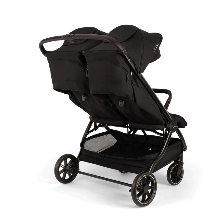Nuna TRVL dubl Lightweight Side-by-Side Double Pushchair Caviar ST19802CVRAU at Zubaidas Online Pakistan