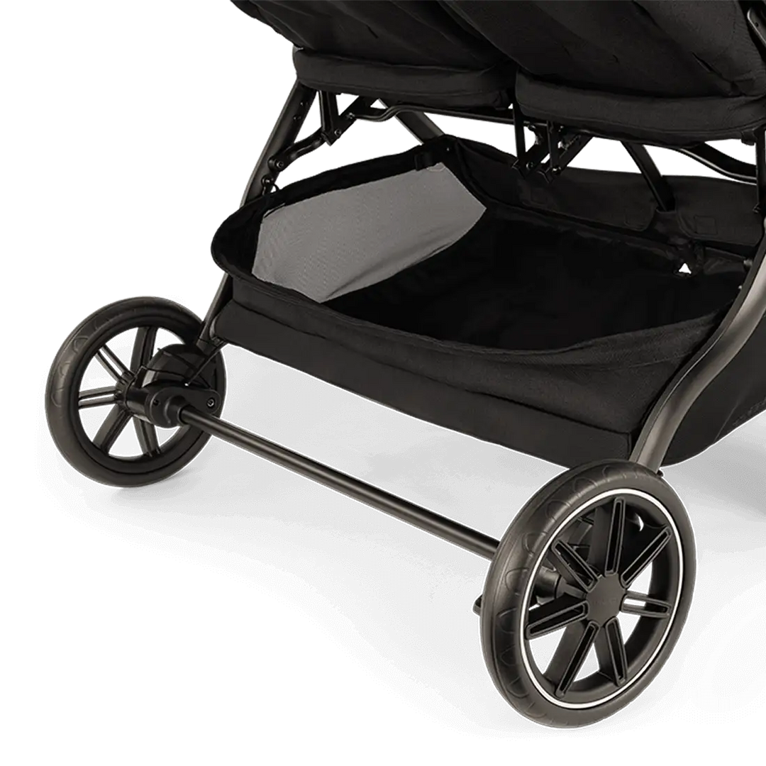Nuna TRVL dubl Lightweight Side-by-Side Double Pushchair Caviar ST19802CVRAU at Zubaidas Most Trusted Baby and Kids store in Pakistan for over 50 Years