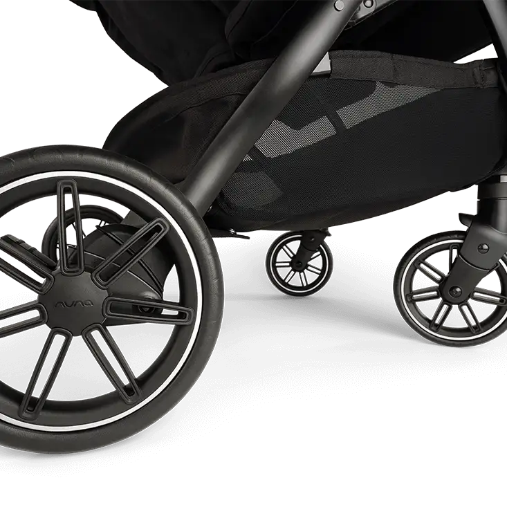 Nuna TRVL dubl Lightweight Side-by-Side Double Pushchair Caviar ST19802CVRAU at Zubaidas Most Premium Baby Gears store in Pakistan for over 50 Yeasrs