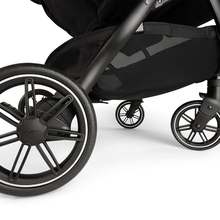 Nuna TRVL dubl Lightweight Side-by-Side Double Pushchair Caviar ST19802CVRAU at Zubaidas Most Premium Baby Gears store in Pakistan for over 50 Yeasrs