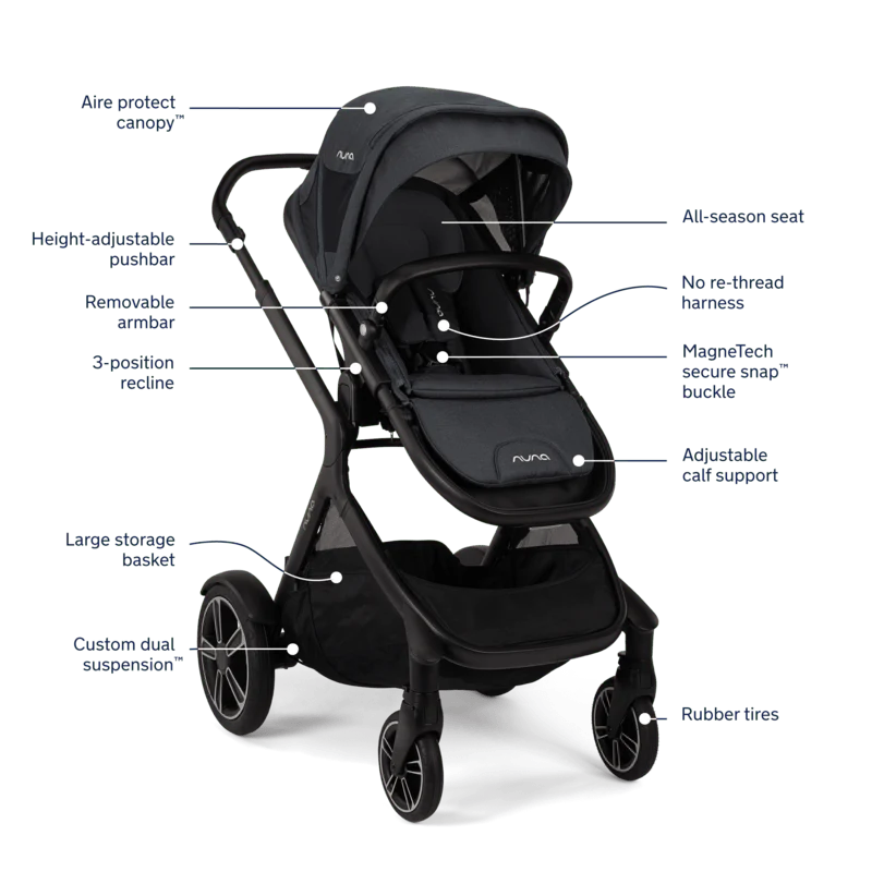 Nuna® Demi™ Grow Stroller Ocean ST08120OCN at Zubaidas® - Pakistan’s No. 1 and the most trusted baby and kids store for over 50 years. Shop Online. Nationwide Delivery. Best Prices.