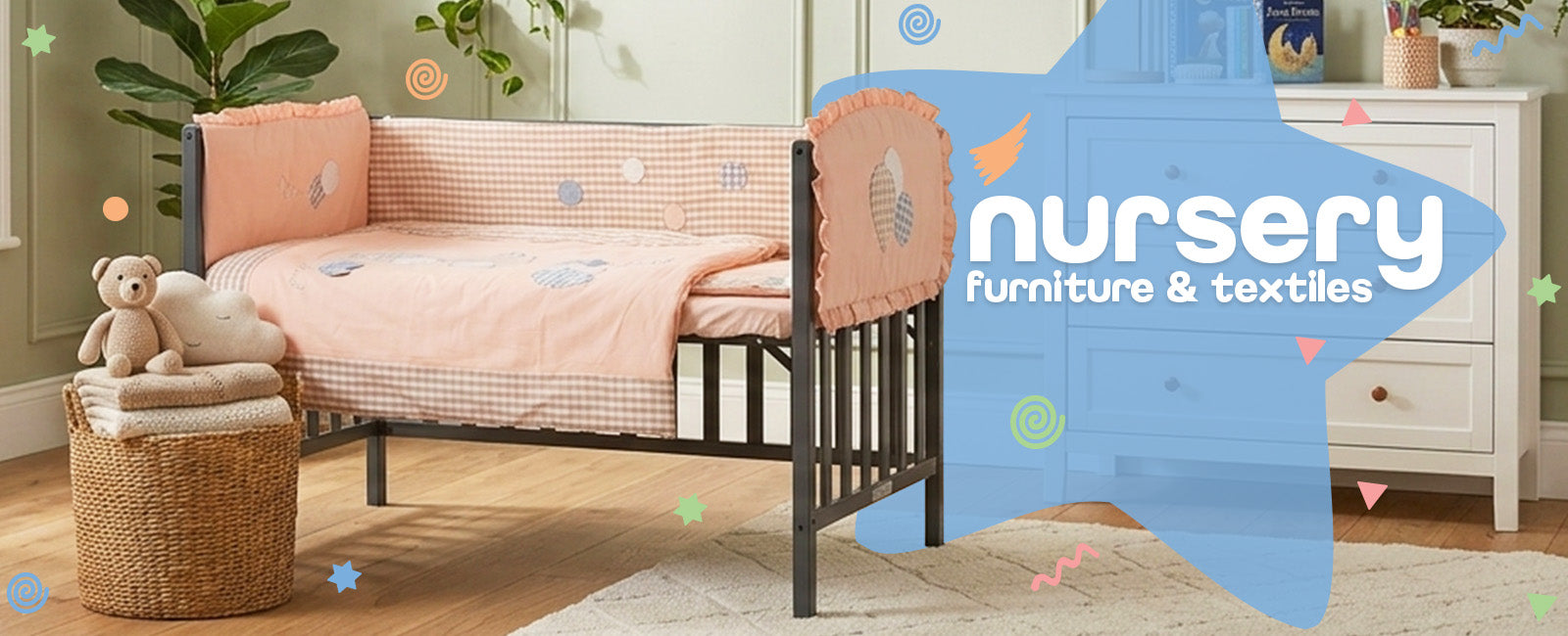 Nursery Furniture and Textiles at Zubaidas Babyshop Pakistan 
