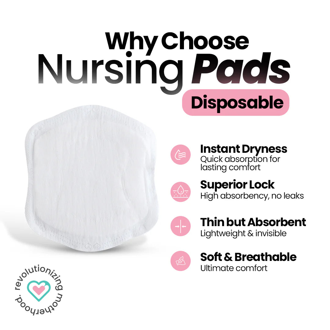 Ornavo Disposable Nursing Breast Pads Pack of 25 at Zubaidas No 1 Online Baby Store in Pakistan