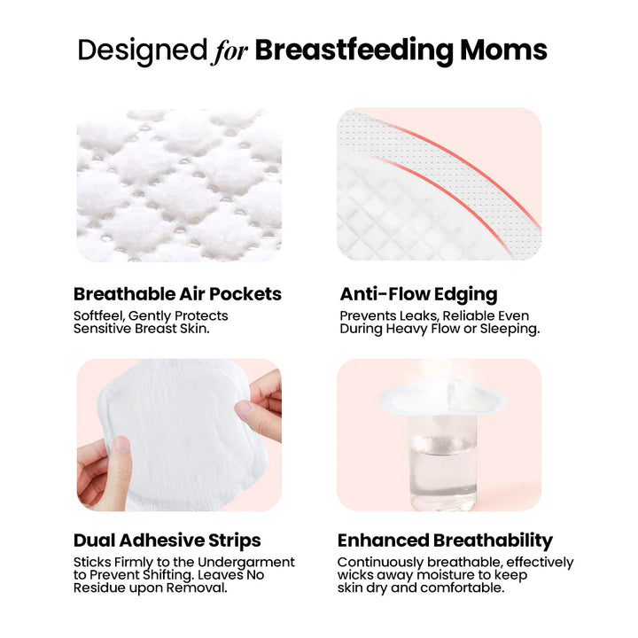 Ornavo Disposable Nursing Breast Pads Pack of 25 at Zubaidas Parents Favorite Online Baby Store in Pakistan