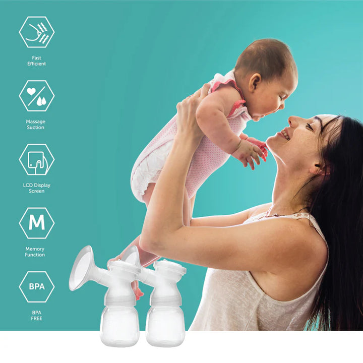 Ornavo Double Electric Breast Pump at Zubaidas Mothershop Pakistan