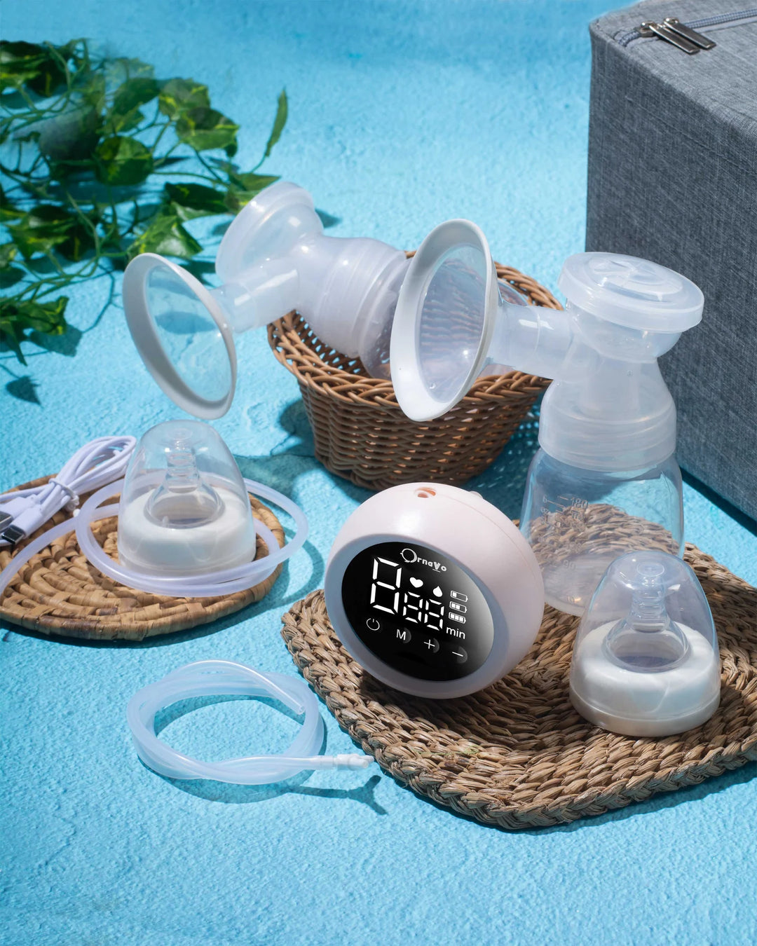 Ornavo Double Electric Breast Pump at Zubaidas Best Online Baby Store in Pakistan