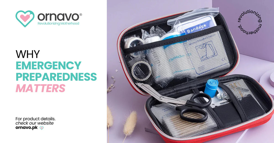 Ornavo First Aid Kit 109 Pieces Emergency Medical Supplies at Zubaidas Number 1 Online Baby Store in Pakistan