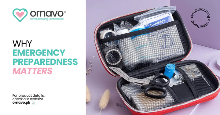 Ornavo First Aid Kit 109 Pieces Emergency Medical Supplies at Zubaidas Number 1 Online Baby Store in Pakistan