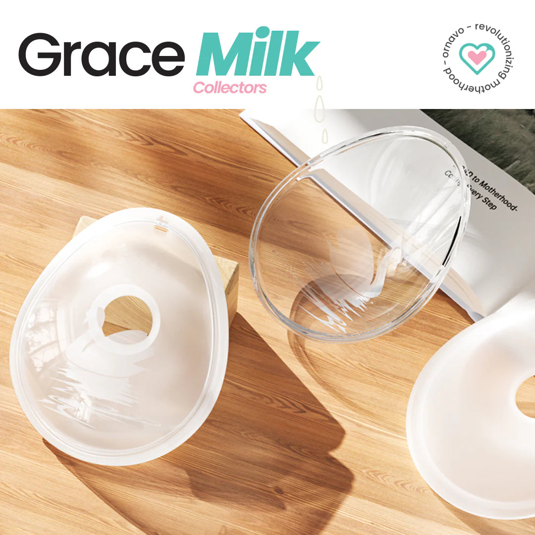 Ornavo Grace Milk Collector Set of 2 at Zubaidas Biggest Online Baby Store in Pakistan