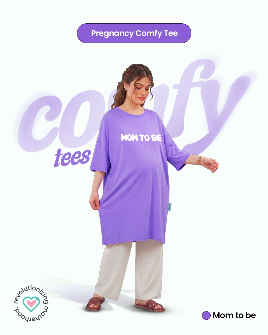 Ornavo Mom To Be Comfy Tee at Zubaidas