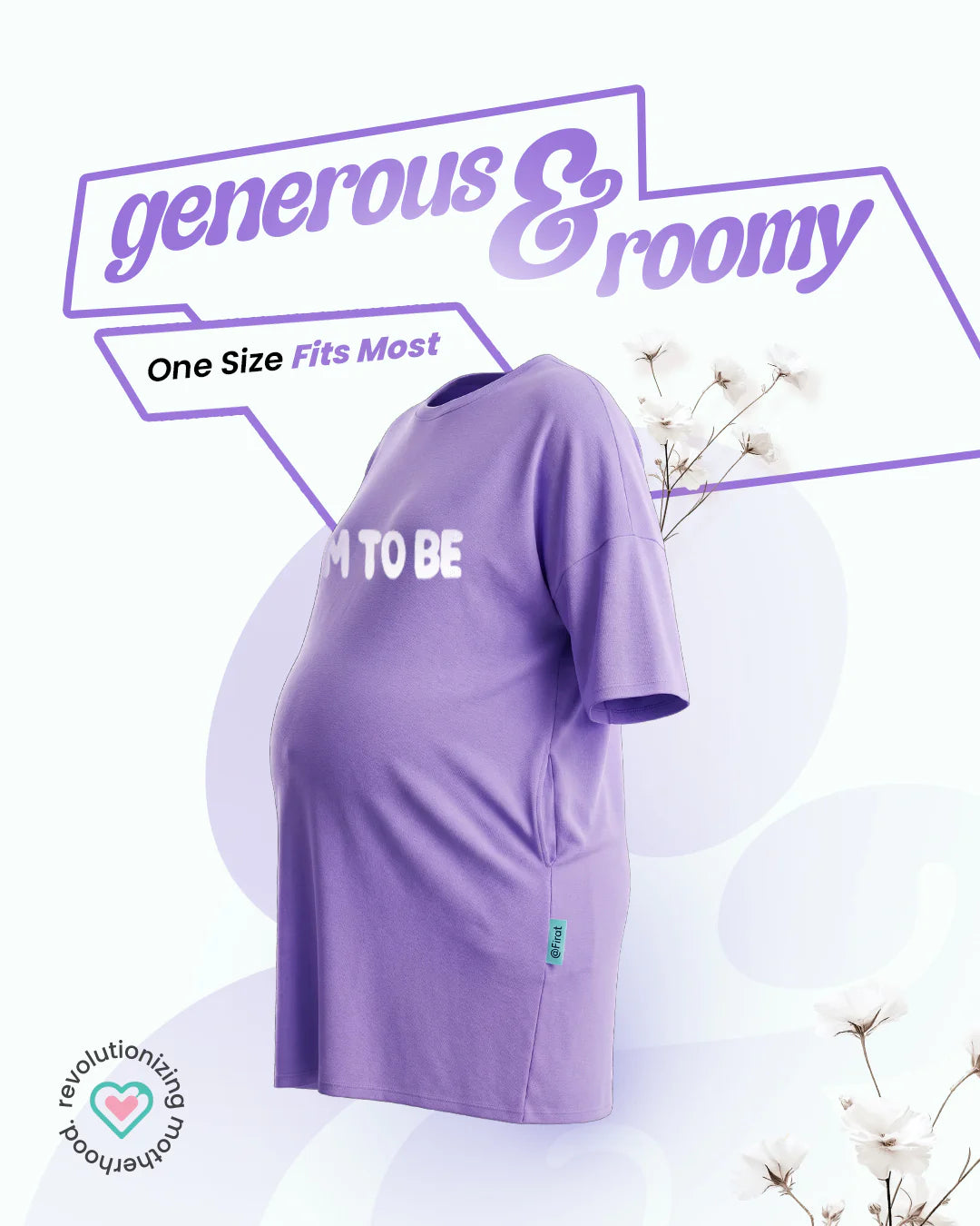 Ornavo Mom To Be Comfy Tee at Zubaidas Number 1 Online Baby Store in Pakistan