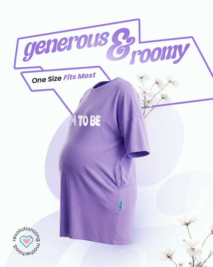 Ornavo Mom To Be Comfy Tee at Zubaidas Number 1 Online Baby Store in Pakistan