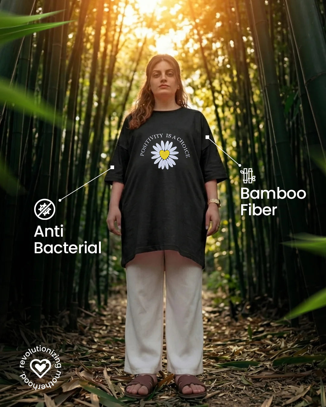 Ornavo Positivity Comfy Tee at Zubaidas Online Pakistan