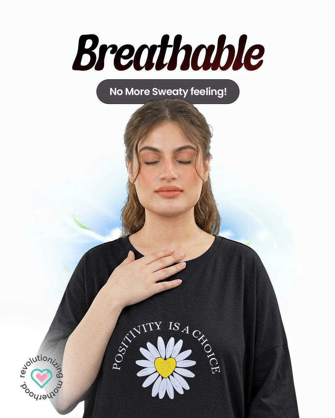 Ornavo Positivity Comfy Tee at Zubaidas Best Online Baby Store in Pakistan