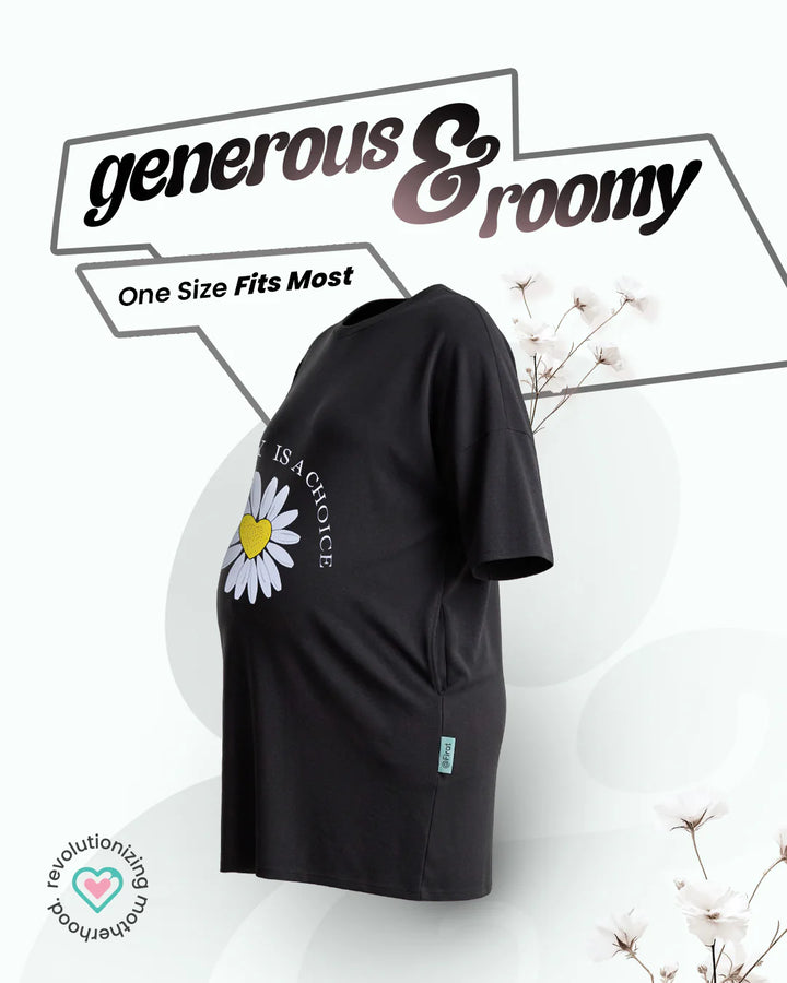 Ornavo Positivity Comfy Tee at Zubaidas Number 1 Online Baby Store in Pakistan